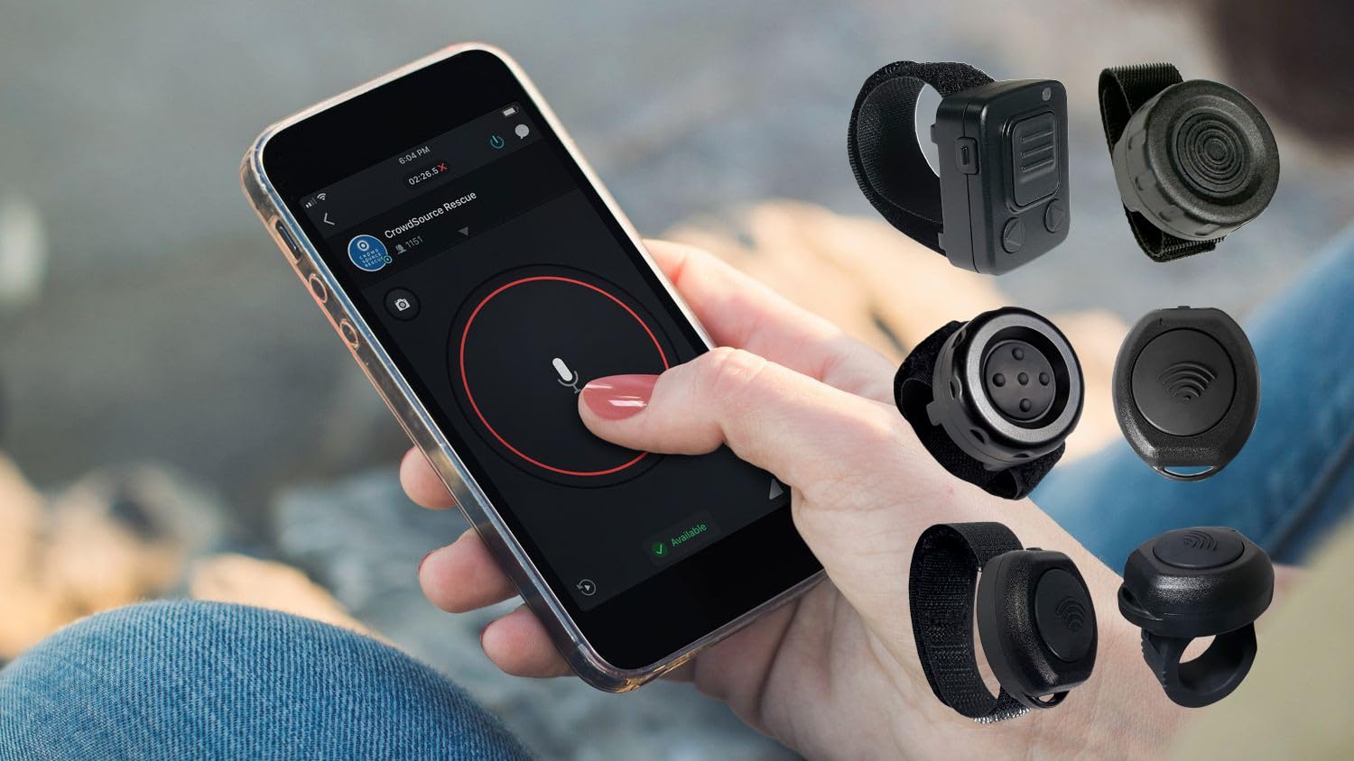 Amazon.co.jp: PRYMEBLU® BluetoothワイヤレスPTTボタンスイッチ